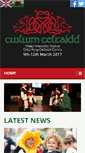 Mobile Screenshot of cwlwmceltaidd.org